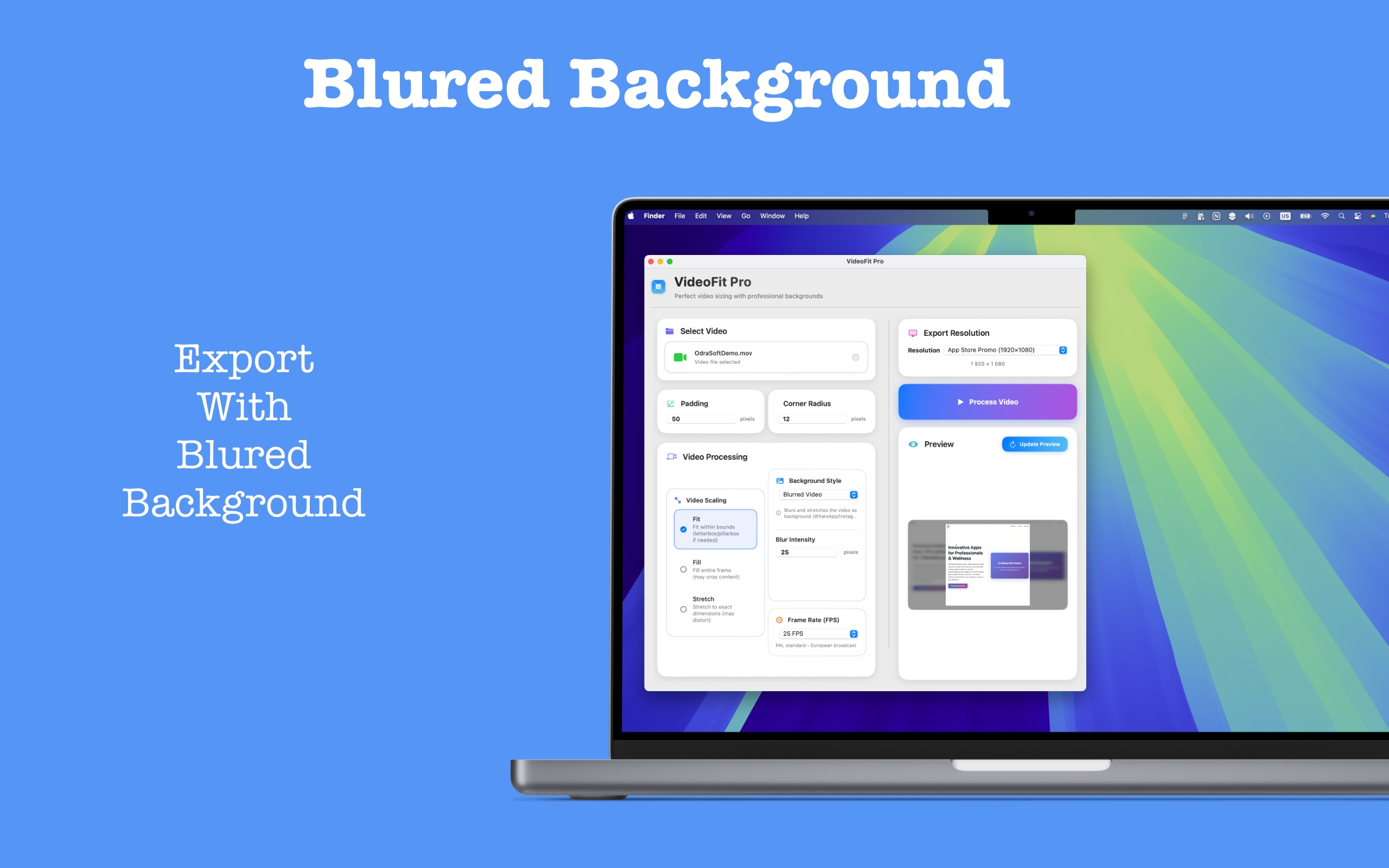 Blurred Background Effects